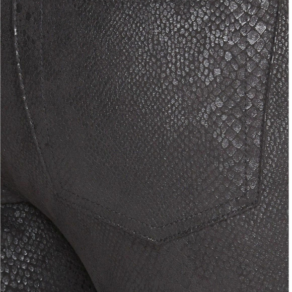 NWOT Joes Jeans Snakeskin embossed Metallic pant - Picture 3 of 5